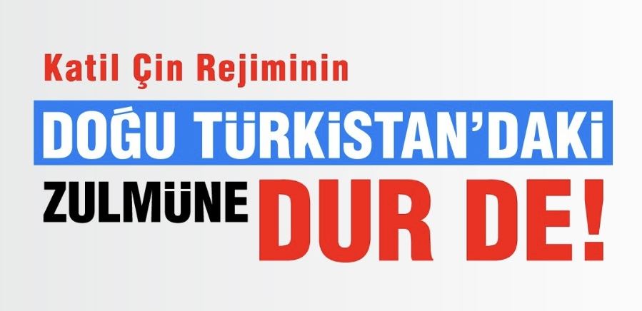 DOĞU TÜRKİSTAN BASIN AÇIKLAMASI