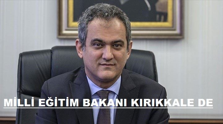 MİLLİ E İTİM BAKANI KIRIKKALE YE ÇANTASI DOLU GELDİ KIRIKKALELİLER MEMNUN KALDI.