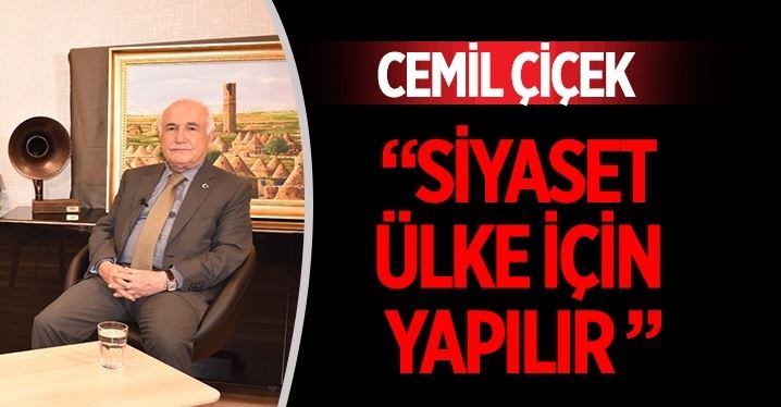 CEMİL ÇİÇEK SESSİZLİĞİNİ BOZDU KİME MESAJ JVERDİ?