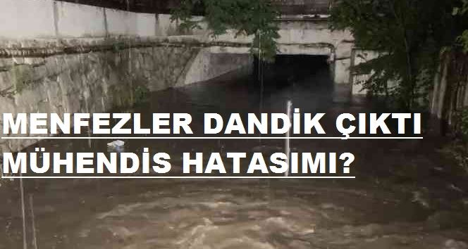 KIRIKKALE DE SAĞANAK HAYATI FELÇ ETTİ!