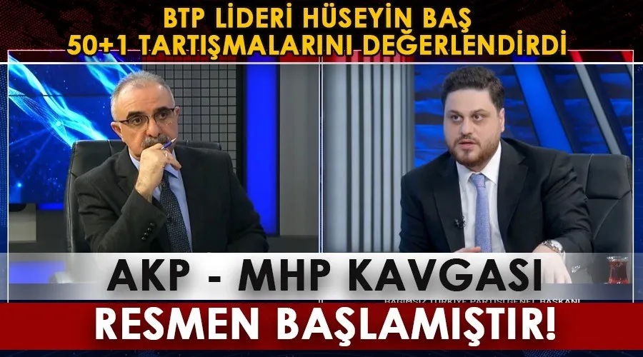 AKP - MHP KAVGASI RESMEN BAŞLAMIŞTIR.DANANIN KUYRUĞU KİMİN ELİNDE  KALACAK?