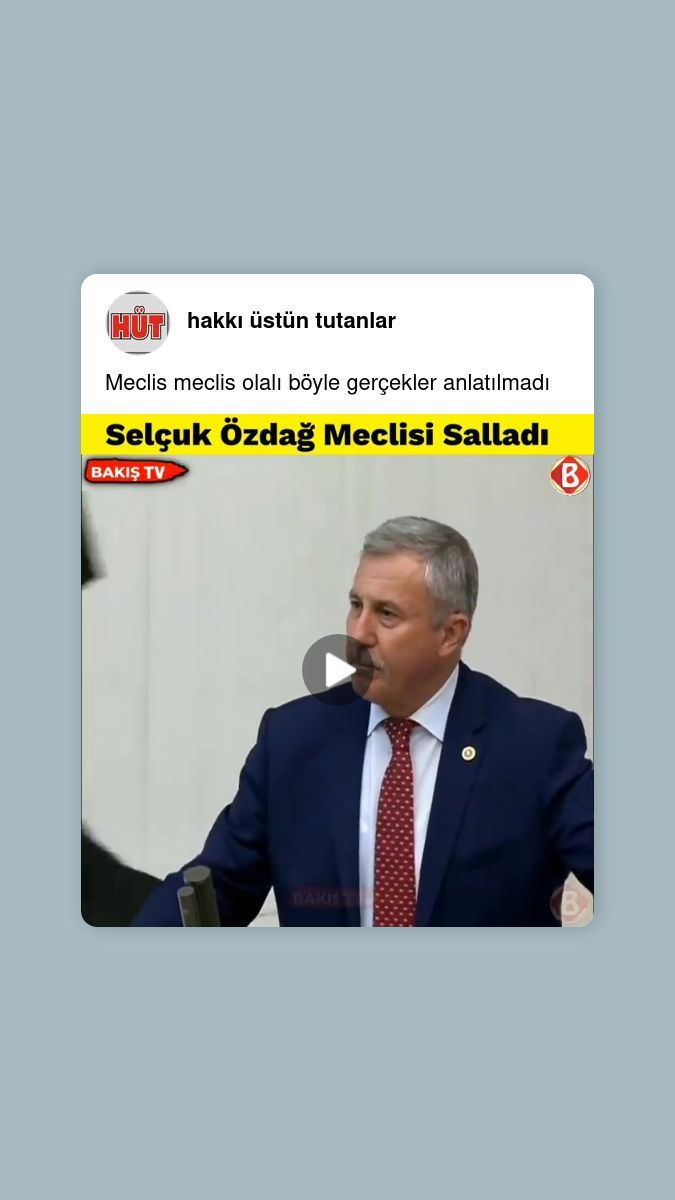 SELÇUK ÖZDAĞ MECLİSTE BASIN TOPLANTISI YAPTI