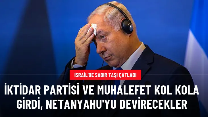 NETENYAHU SİYASET ZATÜRRESİNE YAKALANDI SOĞUK TER DÖKÜYOR!