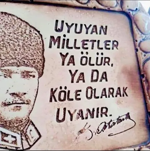 HAYATTA OLMANI ÇOK İSTERDİM MEMLEKETTE ŞEREFSİZLER TÜREMEZDİ EN AZINDAN.