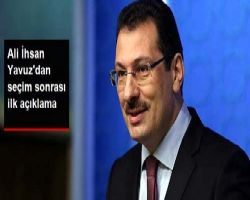 Ali İhsan Yavuz'dan 23 Haziran seçimleri sonrasında ilk açıklama yinede birşeyler oldu demiyor musunuz?