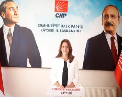 KAYSERİ CHP İL BAŞKANINDAN EGEMENLİK MESAJI.