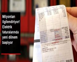 EPDK resmen duyurdu! Elektrik faturaları sadeleşecek