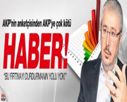AKP'ye en yakın anketçiden AKP'ye çok kötü haber