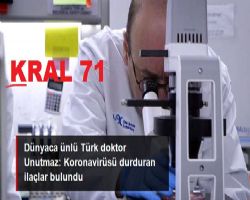 DÜNYACA ÜNLÜ TÜRK DOKTOR DERYA UNUTMAZ KORONA VİRÜSÜ DURDURAN İLAÇ BULUNDU.