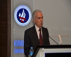 Sakarya Üniversitesi Rektörü Prof. Dr. Muzaffer Elmas, Kırıkkale Üniversitesinde