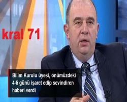 BİLİM KURULU ÜYESİ PROFESÖR DOKTOR ATEŞ KARA 4-5 GÜN DAHA KORURSAK PİK YAPMADAN İNİŞE GEÇERİZ DEDİ.