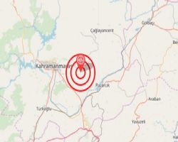 KAHRAMAN MARAŞTA DEPREM OLDU.