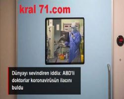 ABD'DEN UMUTLANDIRAN İDDİA HIV VE MEME KANSERİ İLACI İLE 2 KORONA VİRÜS HASTASI İYİLEŞTİRİLDİ