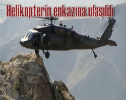 Tunceli yakınlarında Polis Helikopteri düştü